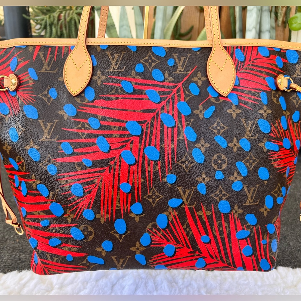 🔥🔥NWOT Louis Vuitton Jungle Dot Neverfull MM Limited Edition Bag🔥🔥 - Picture 3 of 15